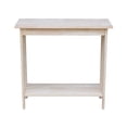 thumbnail image 2 of Pemberly Row Table d'Entrée Mission Transitionnelle en Bois, Naturel, 2 of 7
