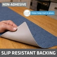 thumbnail image 4 of Drymate Premium Luxury Shelf & Drawer Liner, Thick Cushioned Fabric, Non-Adhesive, Absorbent, Waterproof, Slip-Resistant, Liners for Kitchen Cabinets, Cupboards (USA Made)(12”x59”)(2-Pack)(Blue), 4 of 7