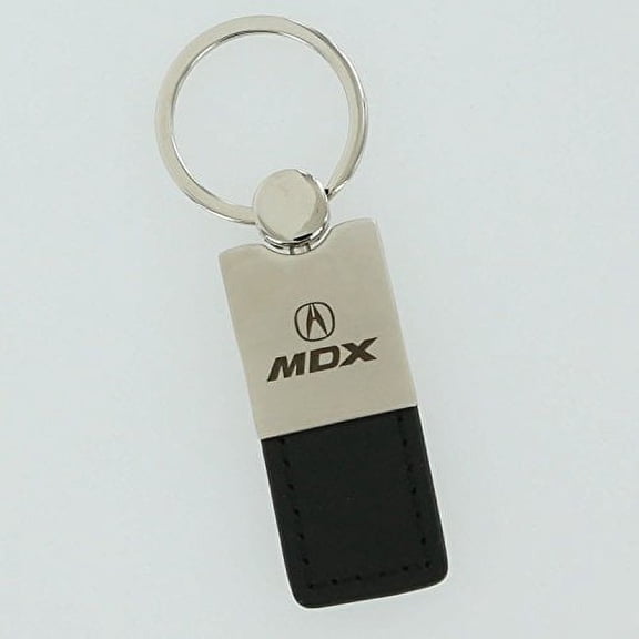Acura MDX Keychain & Keyring - Duo Premium Black Leather