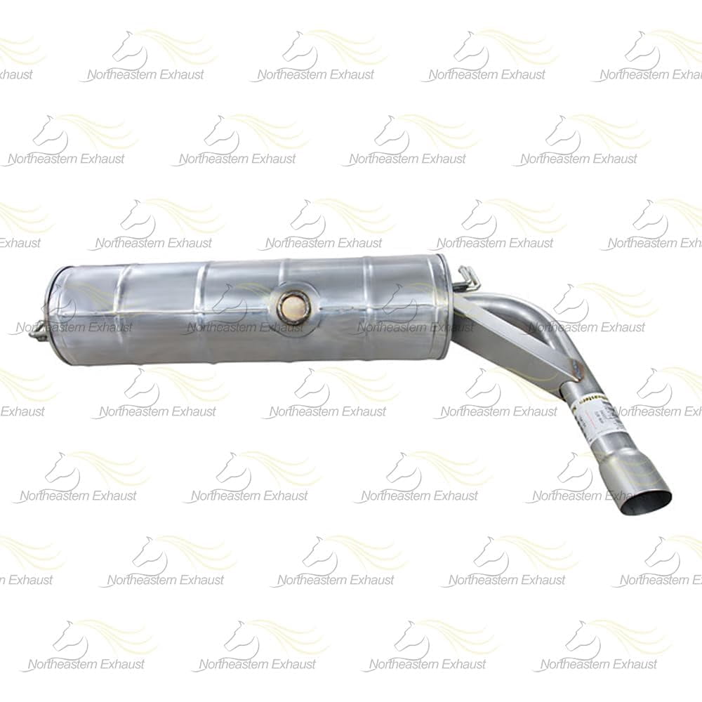 Northeastern Exhaust Resonator & Muffler Kit Fits 2001-2003 Toyota RAV4 2.0L - Direct Fit | Stainless Steel | Includes Hardware Kit