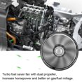thumbnail image 1 of Turbonator Doble Ventilador, Turbina Super Cargador Entrada de Aire Turbo Doble Ventilador Turbina Super Gas Combustible Turbonator Ahorro de Combustible para Coche para Hombre(black) EOTVIA NO, 1 of 6