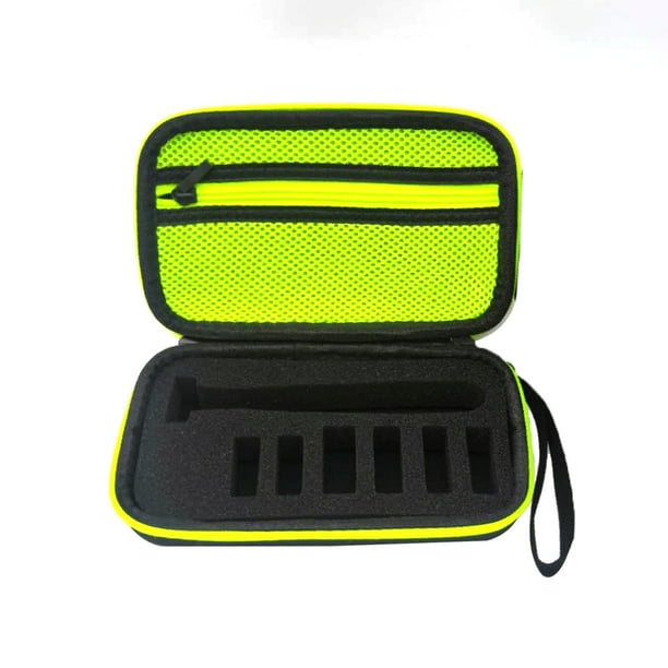 Bolsa de almacenamiento Estuche de almacenamiento para Philips Shaver, EVA Estuche portátil Trimmer Shaver eléctrico Estuche de viaje Funda protectora Bolsa de almacenamiento para Philips One Blade QP