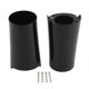 thumbnail image 5 of 2 cubiertas deslizantes de horquilla delantera de repuesto CNC para accesorios de motocicleta. Negro, 5 of 9