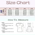 thumbnail image 2 of T-shirts Grande Taille pour Femmes, Imprimé Jour de l'Indépendance, Manches Courtes, Col Rond, Bronze TTG, 2 of 3