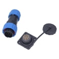 thumbnail image 4 of Waterproof Power Connector,  Conductivity Aviation Plug Socket Threaded Connection  For Instrumentations For Communication Equipments 8 Pin,9 Pin,10 Pin,12 Pin,14 Pin, 4 of 8