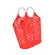 thumbnail image 5 of Cesta de ducha con asas, bolsa de almacenamiento multiusos con drenaje y bolsa de aseo. Rojo, 5 of 9