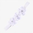 thumbnail image 4 of Cdudpw Baby Girl Headbands and Bows for Newborn Infant Toddler Nylon Hairbands Hair Accessories(Light Gray,0-24 Months), 4 of 5