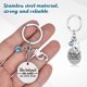 thumbnail image 3 of BESTYASH Llavero De Inoxidable Plateado Para Auto Único Resistente Y Accesorio Decorativo, 3 of 8