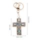 thumbnail image 2 of unbranded Charm Llavero Cruz Con Rhinestones Para Organizar Llaves Y Decorar, 2 of 7