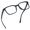 MatteBlack, variant on LifeArt Blue Light Blocking Computer Reading Glasses with Transparent Lens for Women/Men