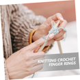 thumbnail image 5 of 2pcs Accessories Sewing for Thimbles Knitting Crafting Adjustable Guide Women Metal Guided Tools, 5 of 5