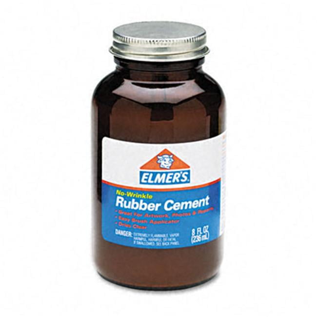 Elmers 231 Rubber Cement 8oz Repositionable Rubber Cement Walmart Canada