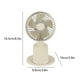 thumbnail image 2 of Ventilador de escritorio con clip USB recargable con luz - Amarillo, 2 of 6