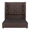 thumbnail image 1 of Recámara Queen Size Tartuk Chocolate con Cabecera + Base Cama, 1 of 10