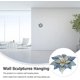 thumbnail image 5 of Metal Flower Art Metal Garden Decoration Modern Floral Sculpture Floral Hanging Art Decoration Hanging for Indoor Home Garden Patio Fence Living Room, 5 of 5