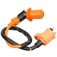 thumbnail image 2 of Decodeary Orange Car Ignition Coil GY6 150cc Moped Yfm 350 Motorcycle Stator Cdi Racing 1Set, 2 of 6