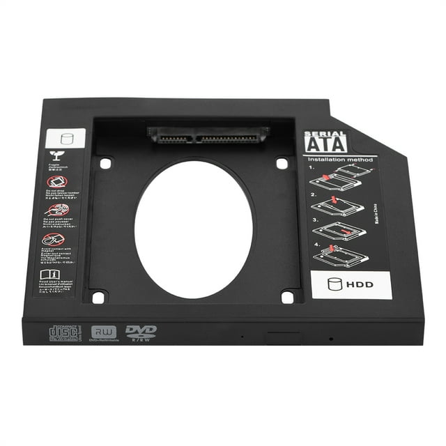 25 HDD SSD Caja Unidad de Disco Duro Adaptador Caddy Segundos Accesorios DVD óptico para Computadora Portátil Caja de 95 Mm 95 Mm 127 Mm CD DVD ROM ANGGREK Otros