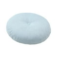thumbnail image 4 of Almohada de suelo Funda extraíble y lavable Cómoda almohada de asiento Cojín de silla Suelo Azul claro, 4 of 9