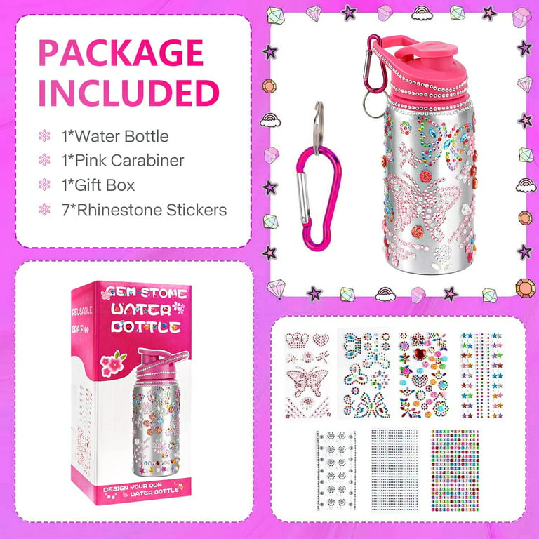 Gift for Girls, Decorate Your Own Water Bottle for Girls, DIY Arts and  Crafts Kits for Kids, 10 Year Old Girl Birthday Gifts, Crafts for Girls  Ages