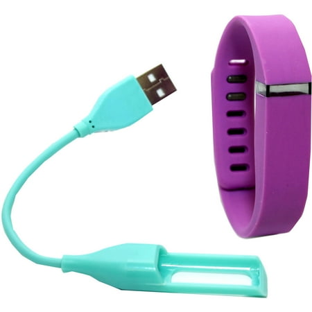 Fitbit Flex replacement bracelet Smart Buddie Fashion Activity Tracker Bands and Charger Combo Pack, Small