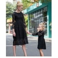 thumbnail image 2 of Robes en Dentelle Mère Fille Mariage Tenue Maman et Moi, 2 of 7