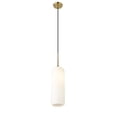 thumbnail image 2 of 732P22-HBR-Z-Lite-Monty - 1 Light Pendant In Mid-Century Style-22 Inches Tall and 5.25 Inches Wide-Heritage Brass Finish-Matte Opal Glass Color, 2 of 2