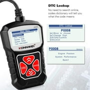 KONNWEI KW310 OBD2 Scanner Code Reader Full OBDII Functions 10 Modes Car Engine Diagnostic Scanner Tool