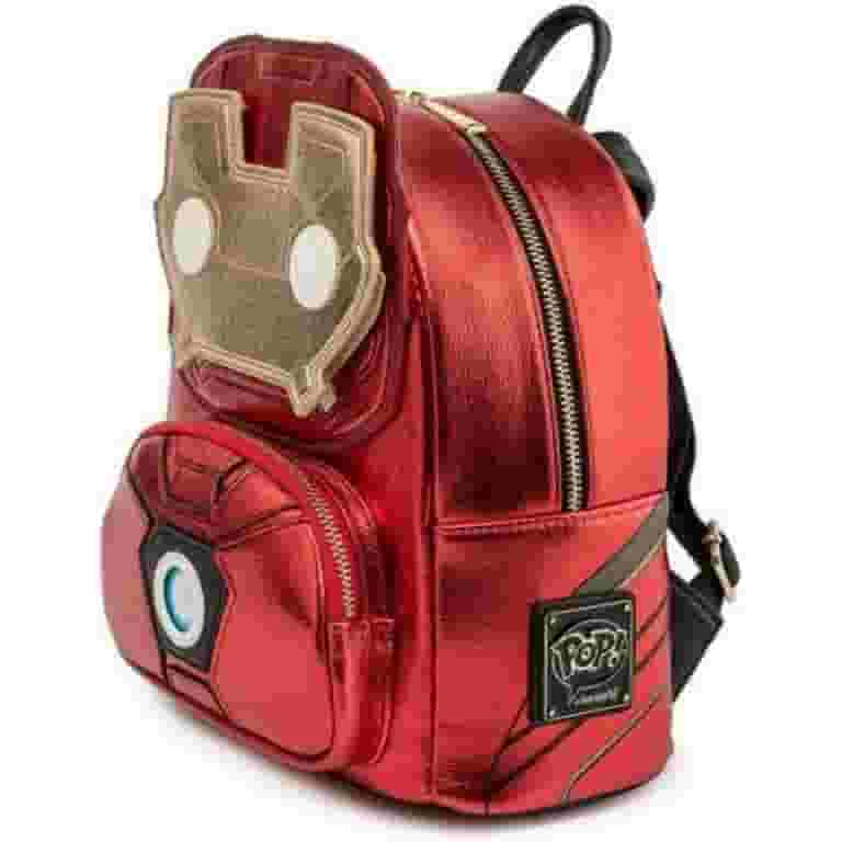 【Loungefly】MARVEL アベンジャーズ アイアンマン バックパック Loungefly by Marvel Iron Man Light Up Mini Backpack