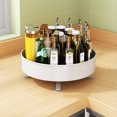 thumbnail image 2 of Kitchen Storage Rack Seasoning Rack Household Seasoning Products Storage Box Multifunctional 360-degree Rotating Floor Storage Rack, 2 of 5