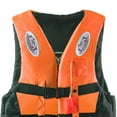 thumbnail image 3 of Almencla 360 degree Reflective Life Jacket Swimwear Swim Vest for Floating Kayaking Rafting XL Orange, 3 of 8