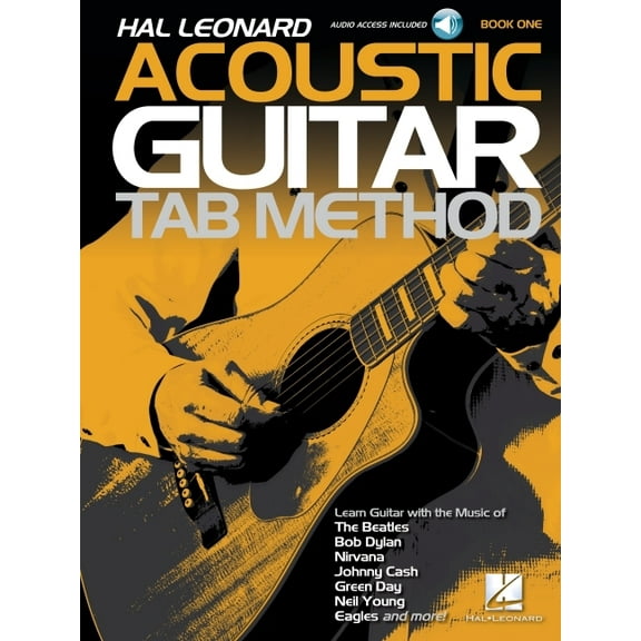 Hal Leonard Acoustic Guitar Tab Method - Book 1: Book with Online Audio (Paperback)