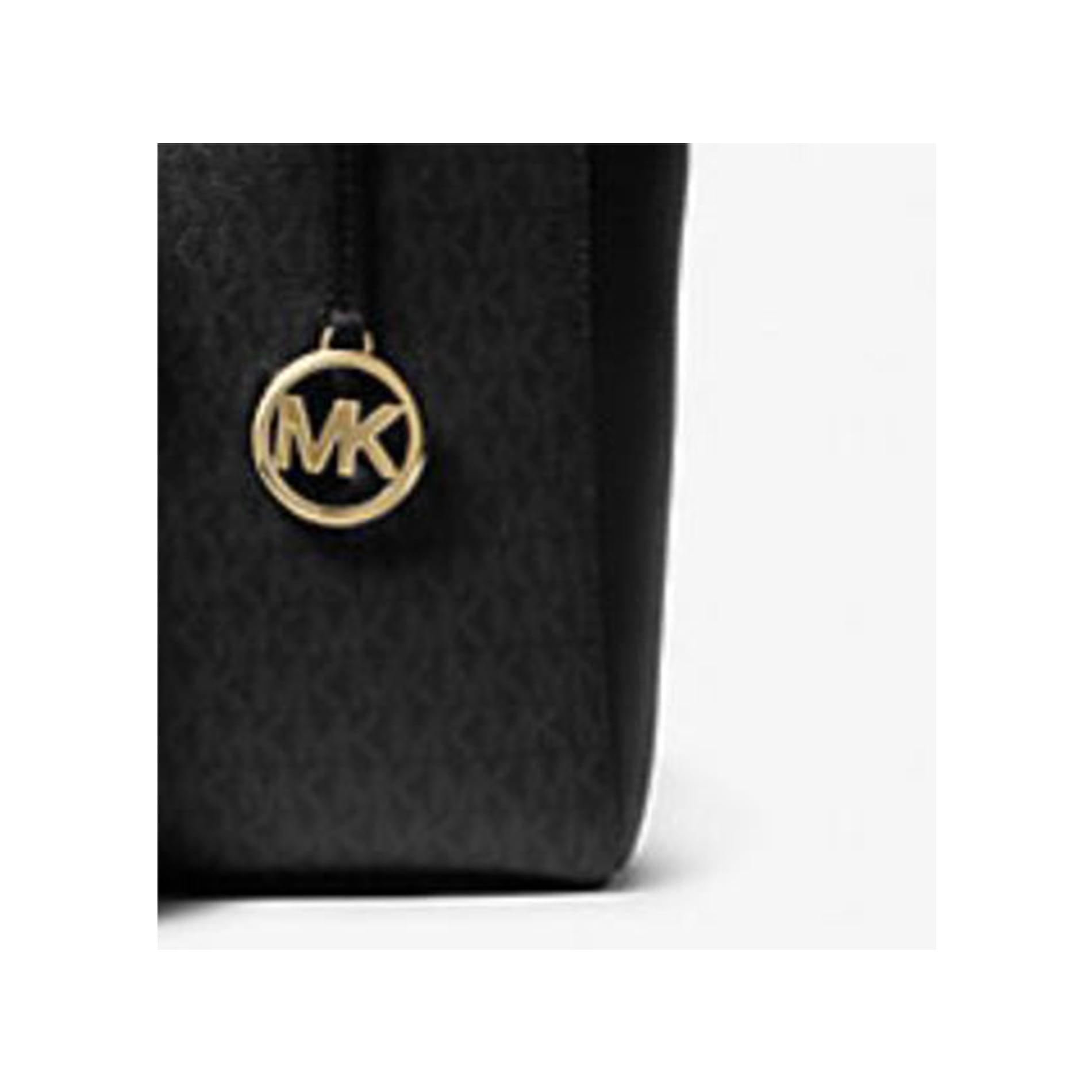 Michael Kors Womens Maisie 3 In 1 Large Top Zip Tote Crossbody Pouch Wristlet MK Signature (Black) 35T1G5MT7B-001