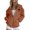 Brown, variant on VISALY Fashion Hoodies Sweatshirts Full Zip Hoodies Oversized Hoodies Plain Hoodies Soft Casual Sports Sweatshirt with Pockets Jacket Coat Basic Sweatshirts Trendy Tops Tunic Sweatshirts Beige S