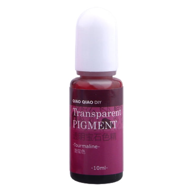 LCXmlly Epoxy Resin Pigment 10ml Simple Operation Ecofriendly Resin Epoxy Colorant for DIY Multicolor Transparent Gem1683