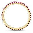 thumbnail image 3 of Pompeii 3/4Ct Ruby Eternity Ring Anniversary Band 10k Yellow Gold (,), 3 of 5