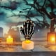 thumbnail image 4 of Velas sin llama de Halloween con forma de murciélago, velas de té a pilas, decoración para el hogar, regalo para fiestas., 4 of 5
