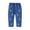Yellow, variant on oqasdz Girls Pants Jeans Elastic Wasit Wide Leg Loose Stylish Casual Streetwear Kids Denim Baggy Pants Size 18 M-24 M