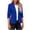*Dark Blue^, variant on ClodeEU Women's 3/4 Sleeve Open Front Blazer,Casual Rolled Cuff Suit Jacket,Solid Color Workwear Coat Dark Blue,Womens Plus XXL