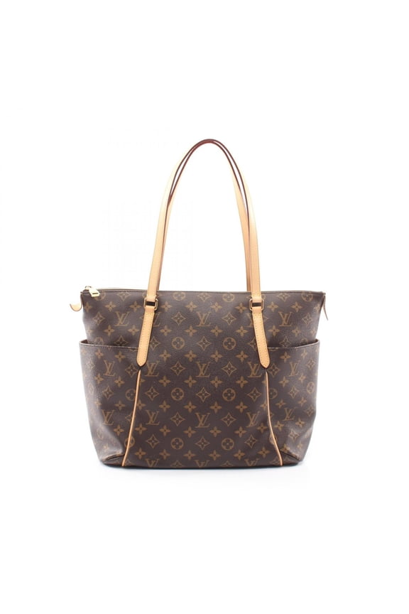 Pre-Owned Louis Vuitton Totally MM Tote Bag Handbag, Coated Canvas and Leather, Monogram...