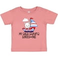 thumbnail image 3 of Inktastic My Great Grandma Loves Me Grandson Boys Baby T-Shirt, 3 of 5