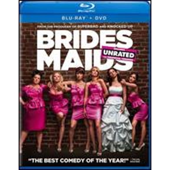 Pre-Owned Bridesmaids [Unrated/Rated] [2 Discs] [Blu-ray/DVD] (Blu-Ray 0025192112317) directed by Paul Feig