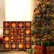 thumbnail image 4 of Juego de 44 adornos de bolas navideñas, decoración navideña, colgantes irrompibles, gotas para Bronce, 4 of 6