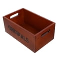 thumbnail image 4 of Boîte en Bois pour Caisse de Rangement de Bureau Rétro, 4 of 5
