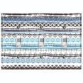 thumbnail image 1 of Metal Light Switch Plate Cover Ethnic Aztec Tribal Art Pattern Blue SFR060, 1 of 13