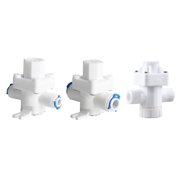 Universual Water Pressure Relief Valve Adjustable Pressure Reducers Push to Quick Connects Fitting Relief Regulator