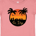 thumbnail image 4 of Inktastic San Diego Sunset Skyline Boys or Girls Baby T-Shirt, 4 of 5