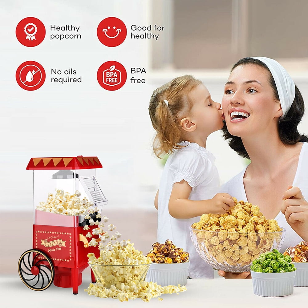 Classic Car Popcorn Machine Mini Small Popcorn Machine – Provain Shop