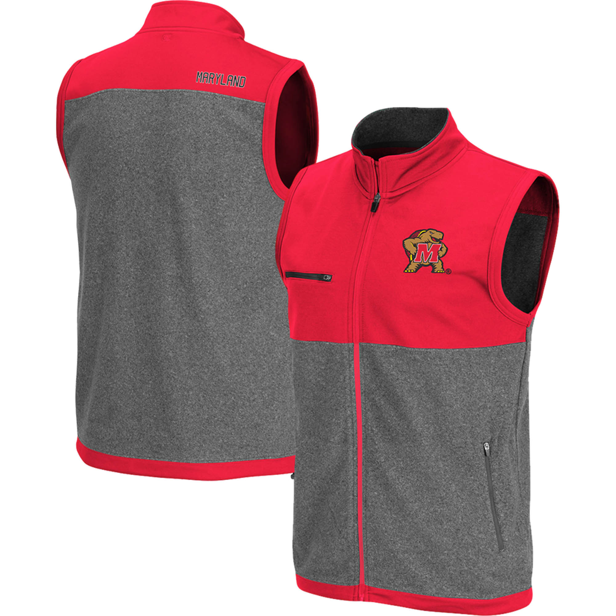 Creative Knitwear University of Maryland Terrapins Baby and Toddler Polar Fleece Vest