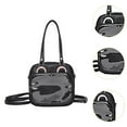 thumbnail image 6 of EHJRE Ita Bag Handbag Itabag Japanese Adjustable Shoulder Bag Women Shoulder Bag Black, 6 of 9