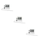 thumbnail image 3 of Inteprter Termómetro para alimentos Sonda de acero inoxidable LCD Estirable con soporte Soporte Medidor de temperatura Suministros de cocina Blanco Type1 NO1 Inteprter CBP160704, 3 of 6